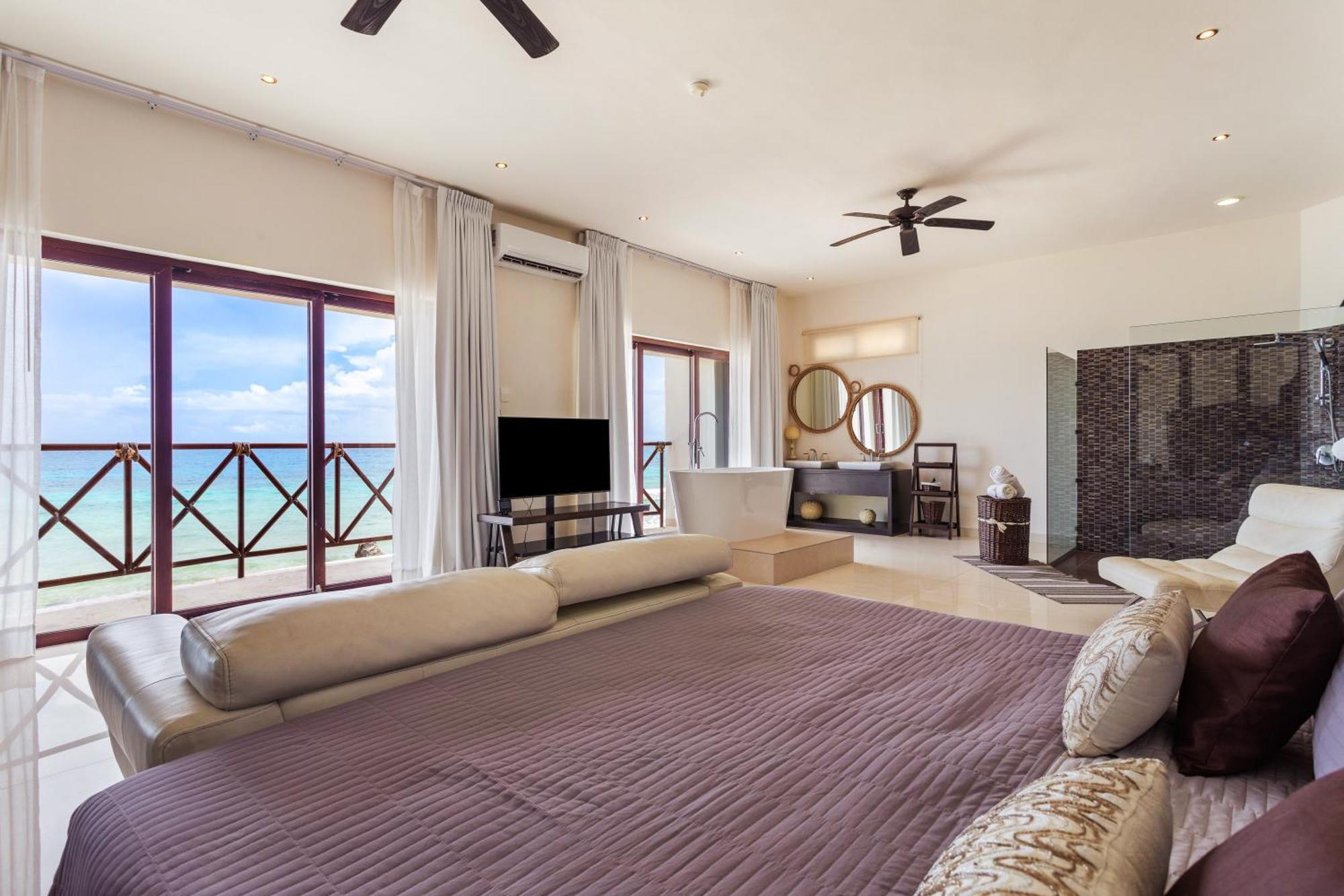 Villa Casa Javi- Ocean Front Located Mid Isla Mujeres Exterior foto